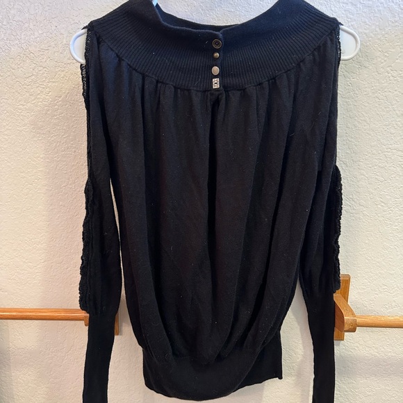 Free People Open Shoulder Sweater - Picture 4 of 6